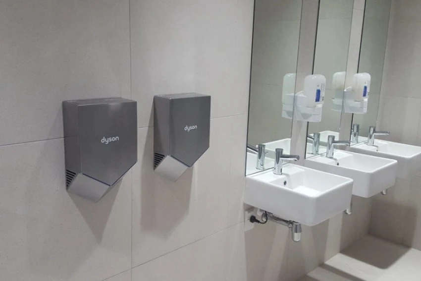 Сушилка для рук Dyson Airblade V HU02 никель - 7