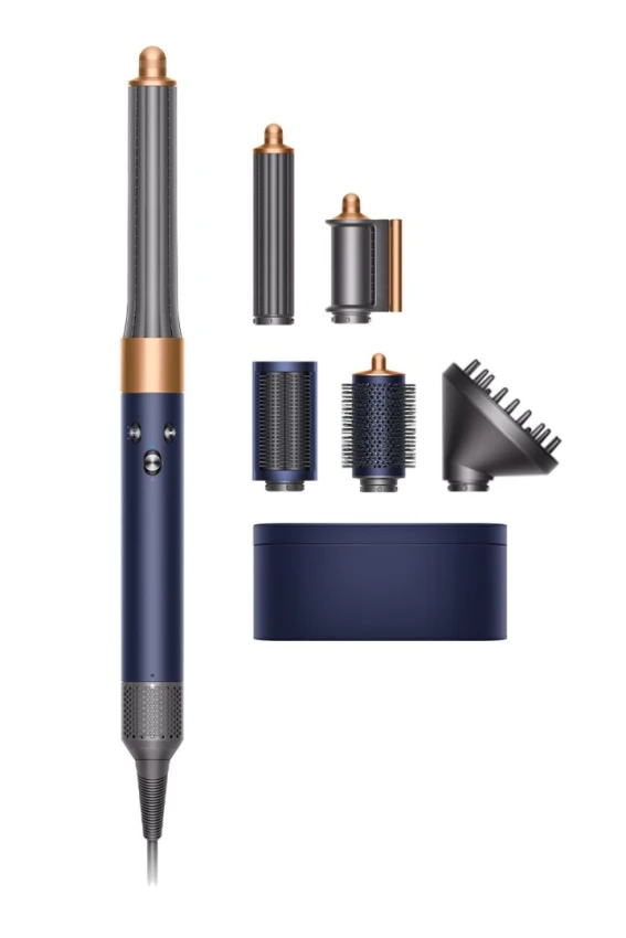 Стайлер Dyson Airwrap HS05 удлиненная насадка+диффузор синий/медь - 0