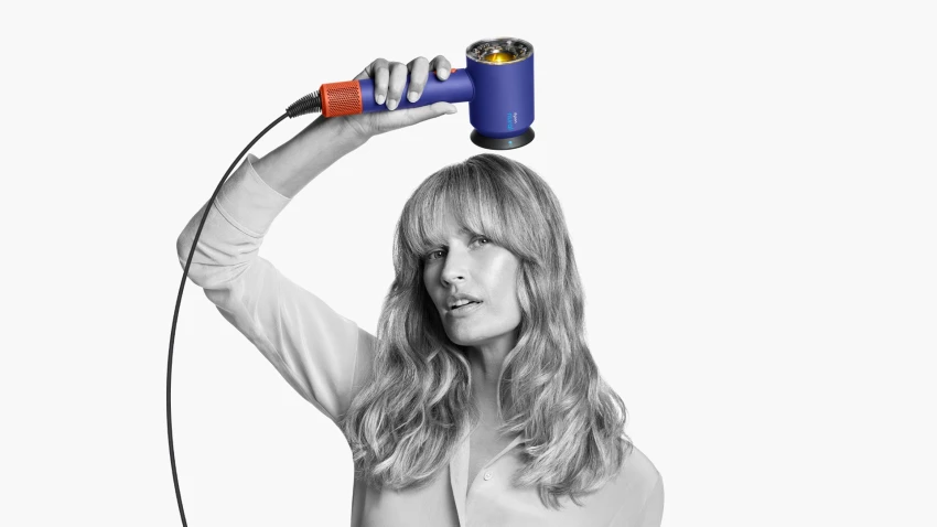 Фен Dyson HD16 Supersonic Nural синий винк/топаз - 4