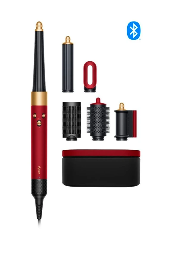 Стайлер Dyson Airwrap id HS08 Straight+Wavy бархатно-красный/золото - 0