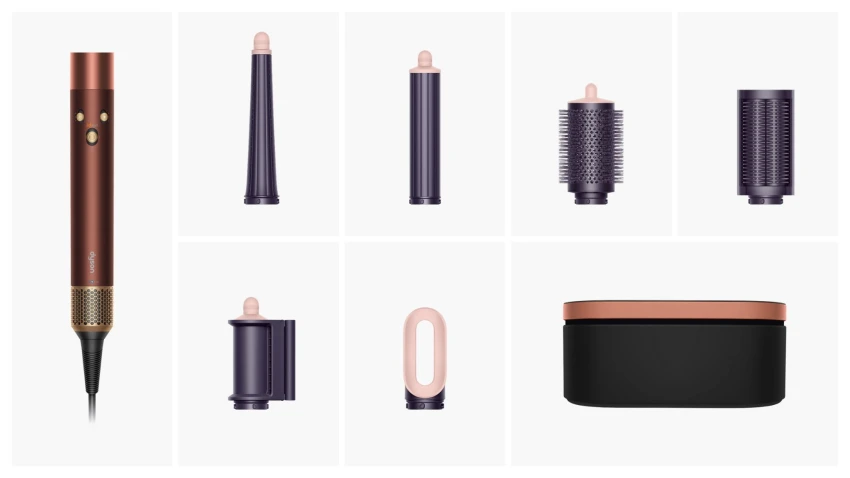 Стайлер Dyson Airwrap id HS08 Straight+Wavy слива/медь - 1