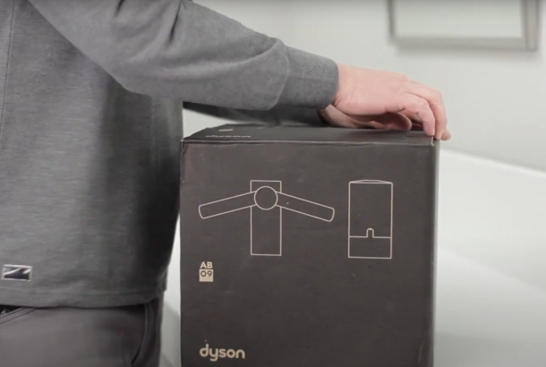 Dyson Airblade Wash + Dry араластырғышы бар кептіргішті орнату нұсқаулығы