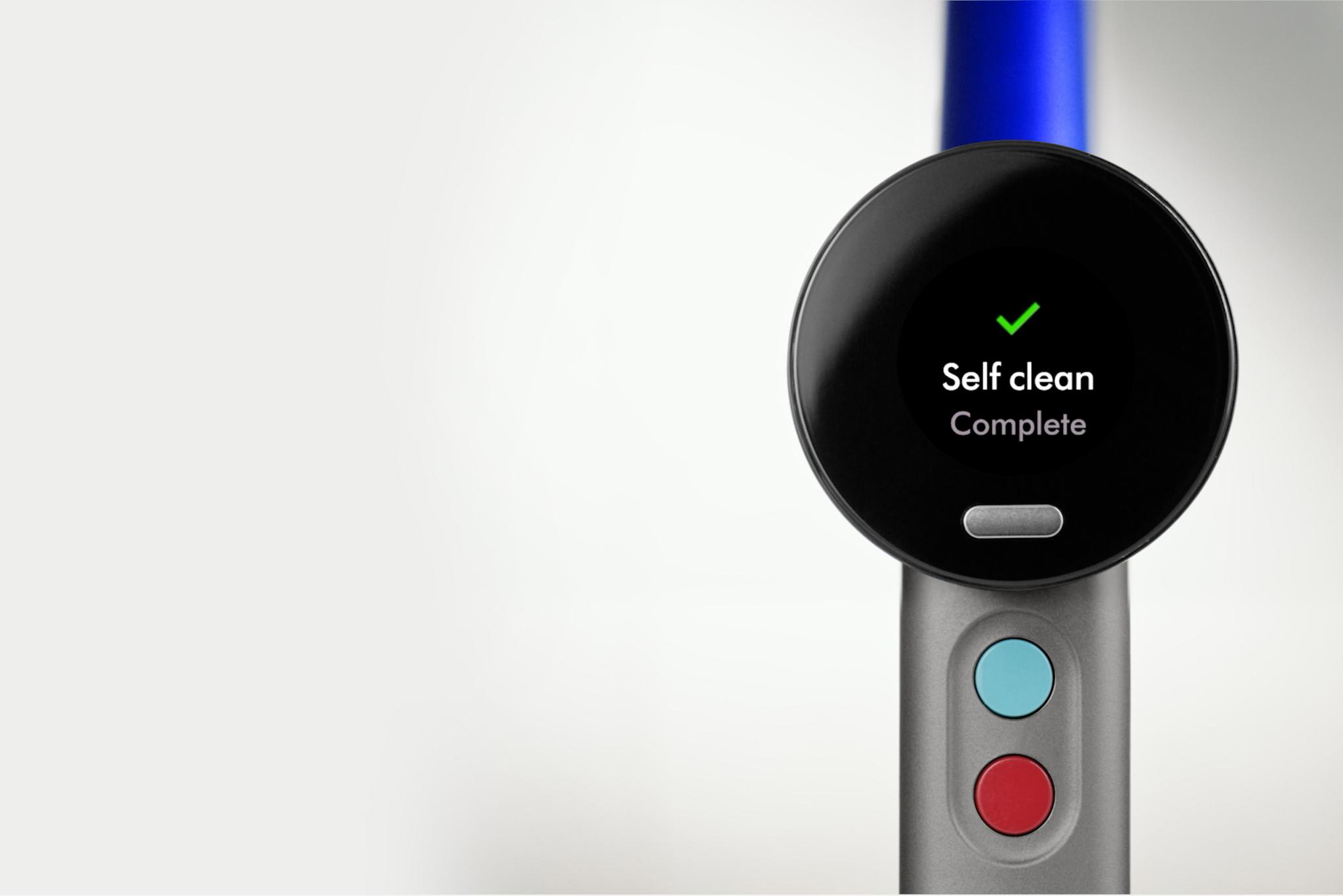 LCD-экран Dyson WashG1™: основные функции