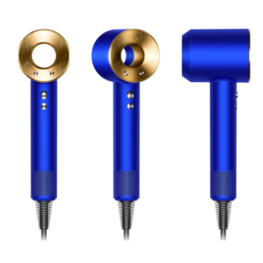 Dyson Supersonic™ HD07 шаш кептіргіші, көк/алтын - 1
