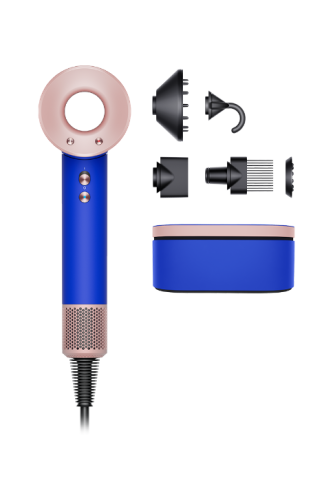 Dyson Supersonic™ HD07 шаш кептіргіші көк/қызғылт