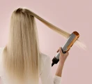 Dyson Airstrait™ HT01 янтарь түсті жібек/қызғылт шампан шаш түзеткіші - 2