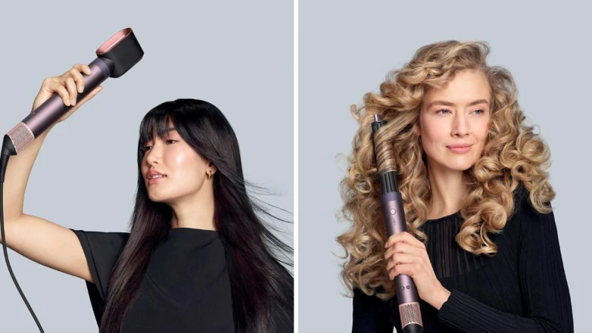Dyson Airwrap Straight+Wavy HS09 Co-anda 2x пурпурлы яшма стайлері - 4