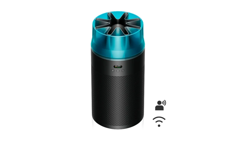 Dyson HushJet™ Compact HJ10 қара/көгілдір ауа тазартқышы - 0