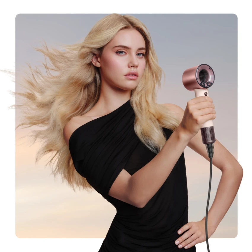 Dyson HD19 Supersonic керамикалық қызғылт/қызғылт алтын жолға арналған фені - 4