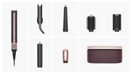 Dyson Airwrap Straight+Wavy HS09 Co-anda 2x пурпурлы яшма стайлері - video